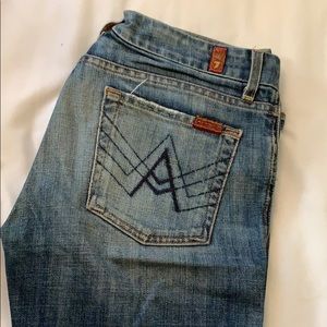 “A Pocket” 7’s Jeans